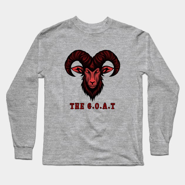 The GOAT, Baphomet Long Sleeve T-Shirt by TrendsCollection